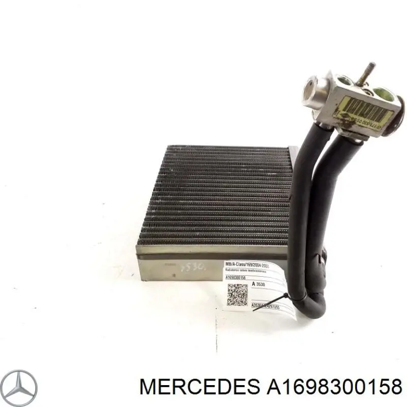 Испаритель кондиционера A1698300158 Mercedes