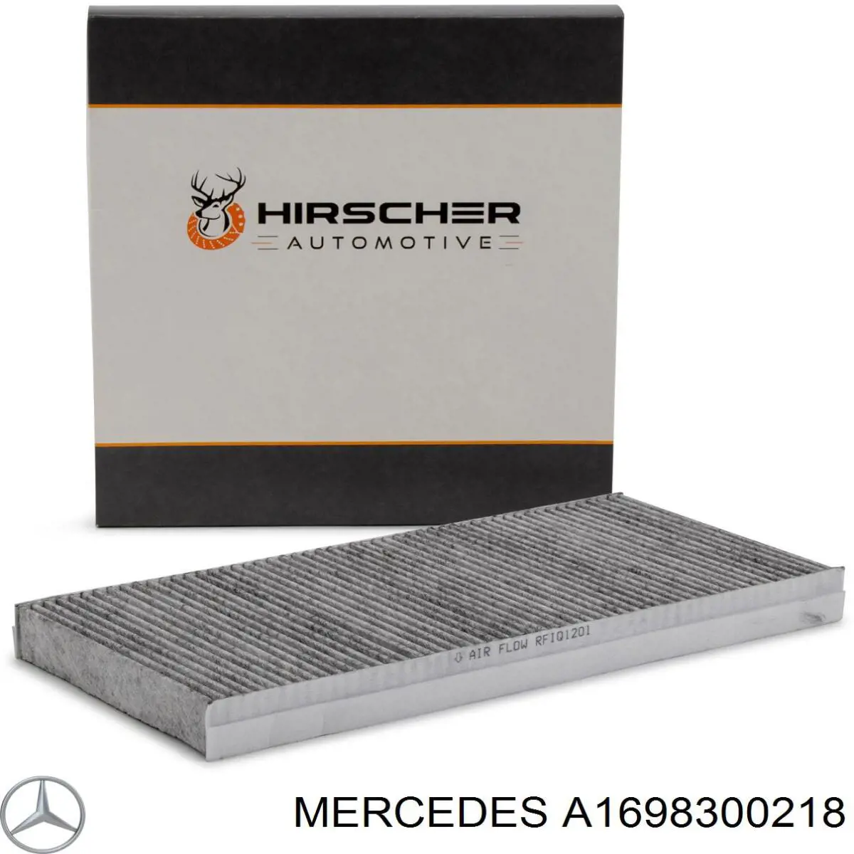 A1698300218 Mercedes filtro de salão