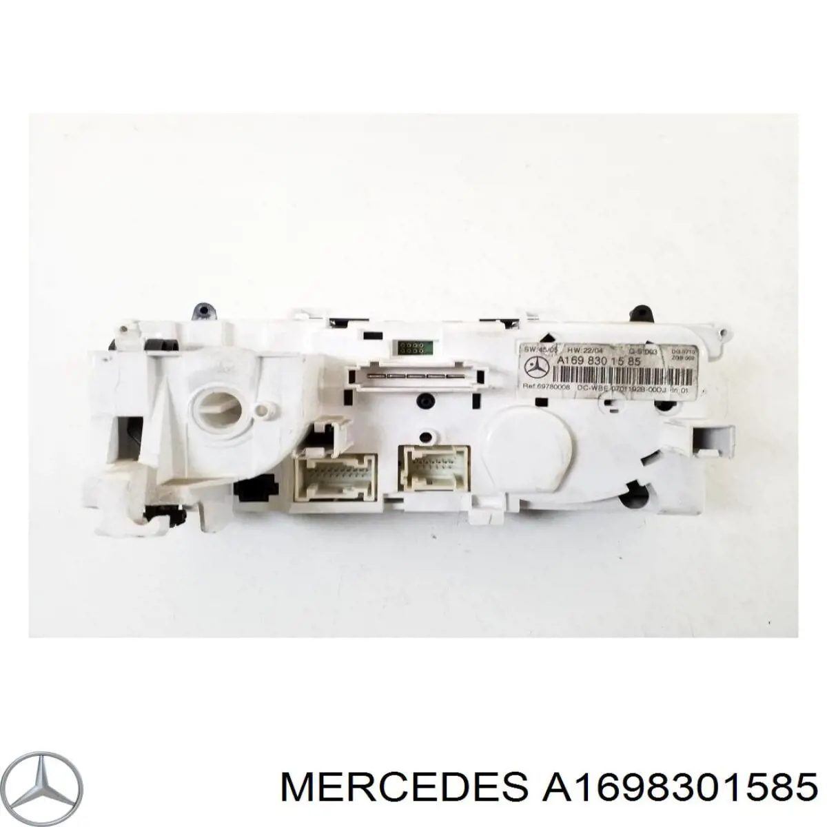 Блок управления кондиционером 1698301985 Mercedes