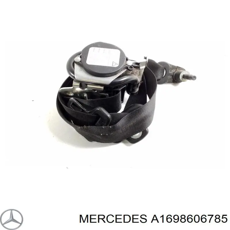 Левый ремень безопасности 1698603385 Mercedes