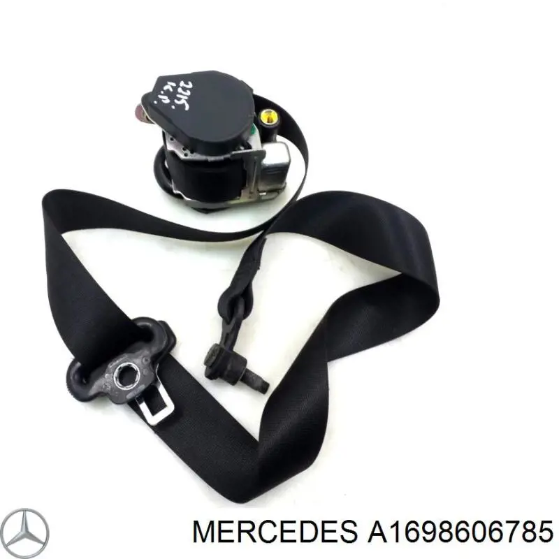 1698603385 Mercedes Ремень безопасности передний левый