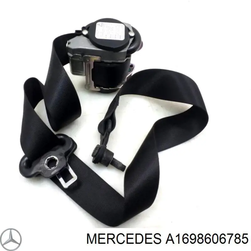 Ремень безопасности передний левый Mercedes 1698603385 цена, от 19.61 USD