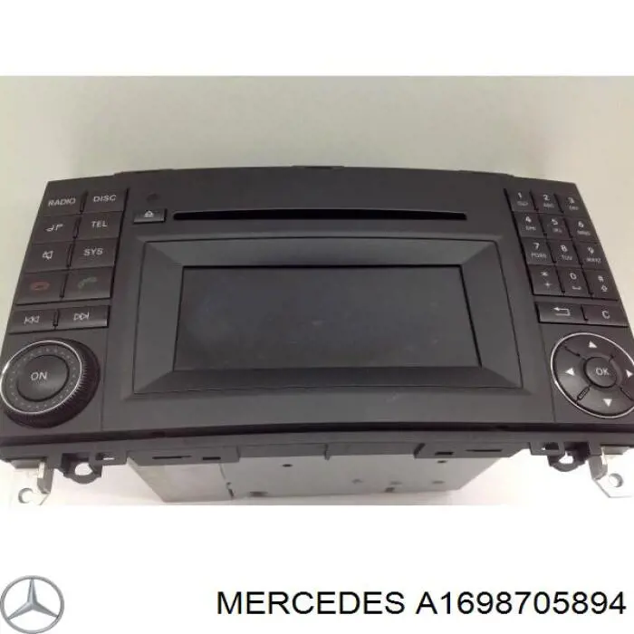 Магнитола A169900200080 Mercedes
