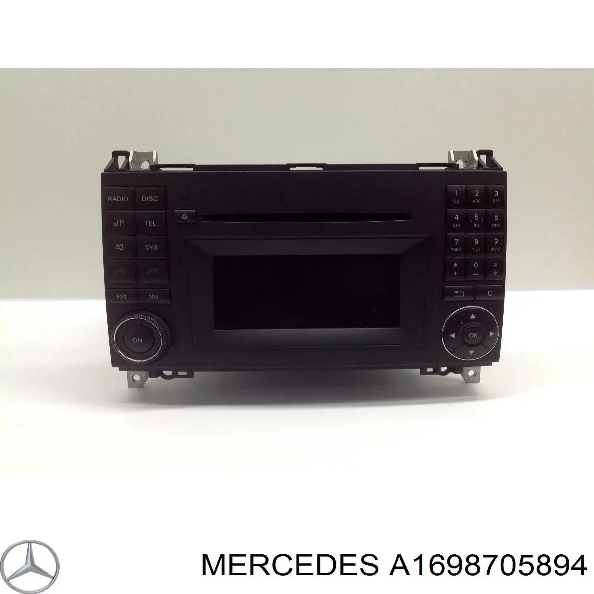 Купить A169900200080 Mercedes Заводская магнитола