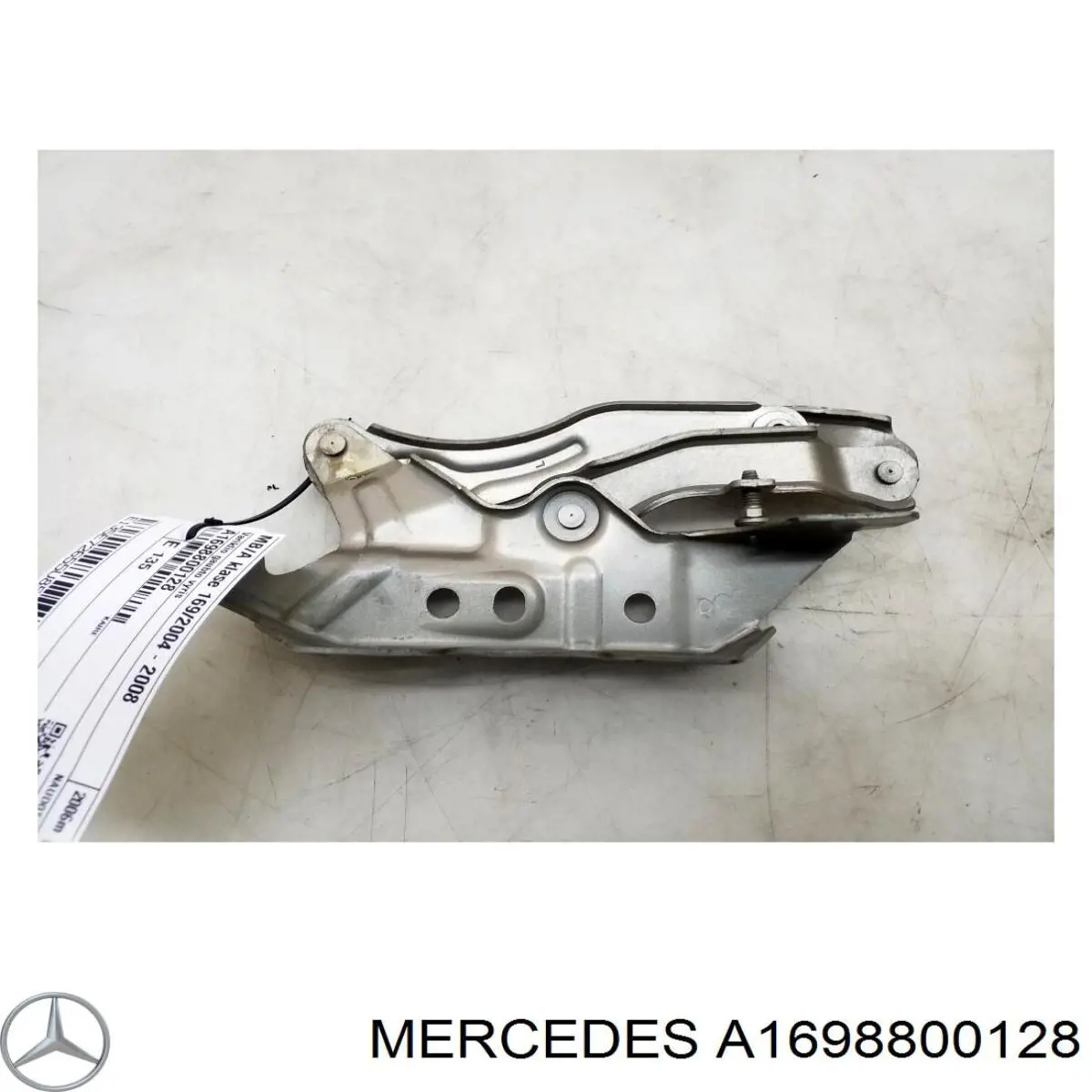 Купить 1698800128 Mercedes Завеса капота левая
