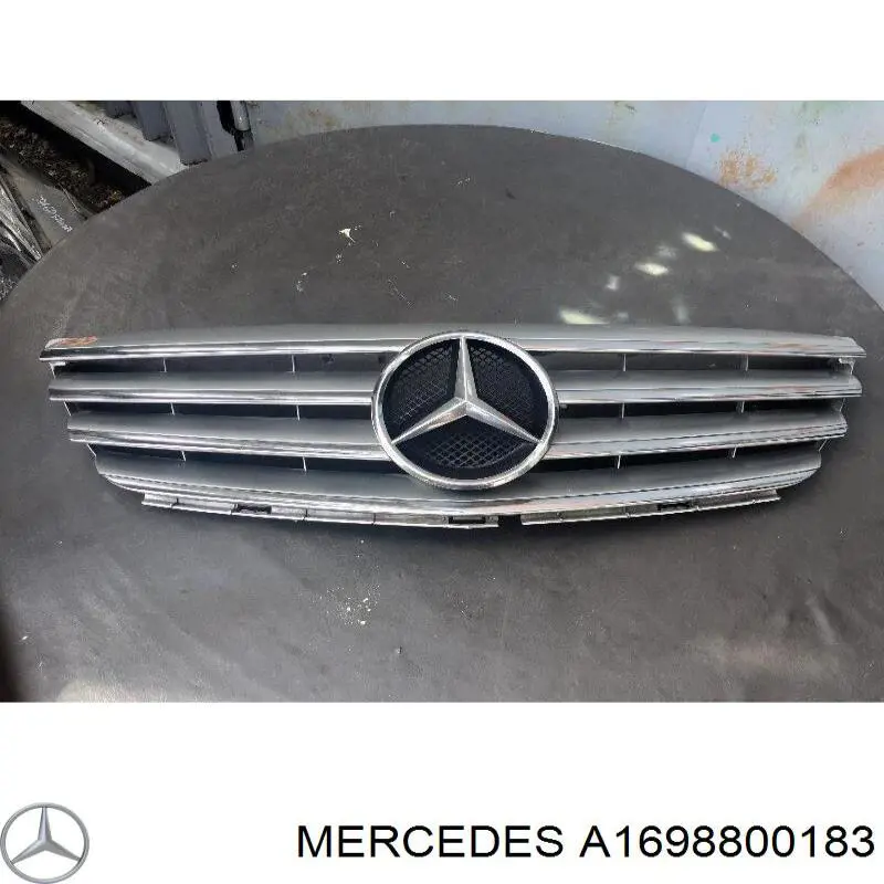 A1698800183 Mercedes grelha do radiador