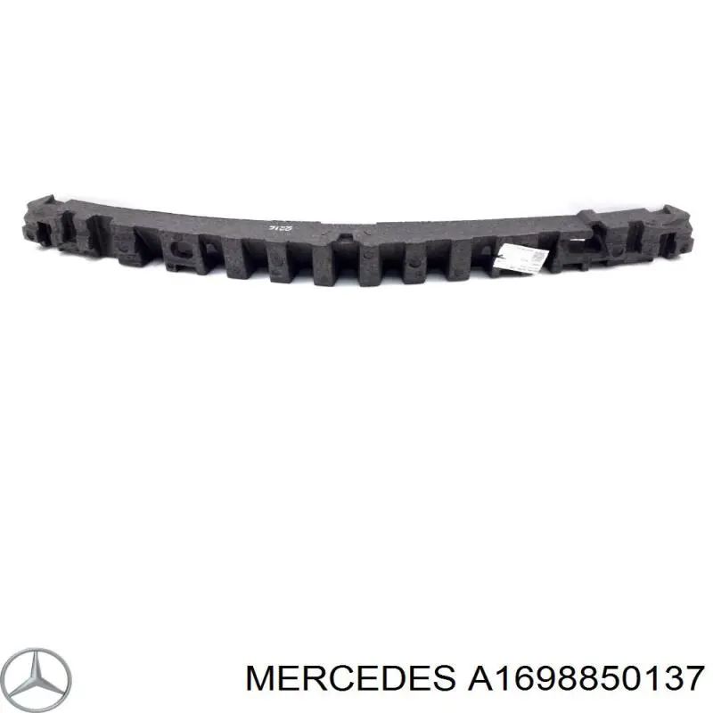 A1698850137 Mercedes reforçador do pára-choque dianteiro