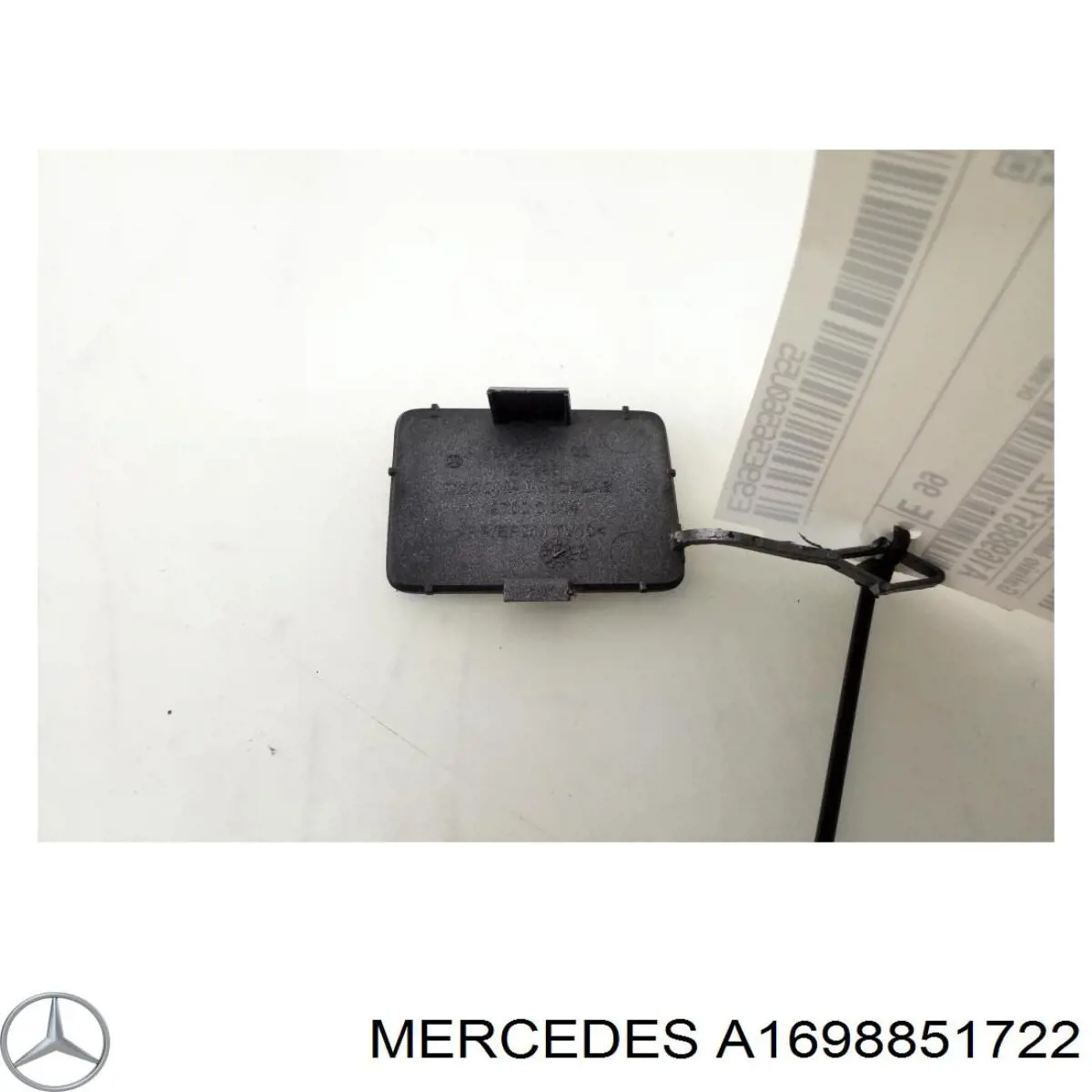 Заглушка бампера буксировочного крюка задняя Mercedes A1698851722 цена, от 9.88 USD