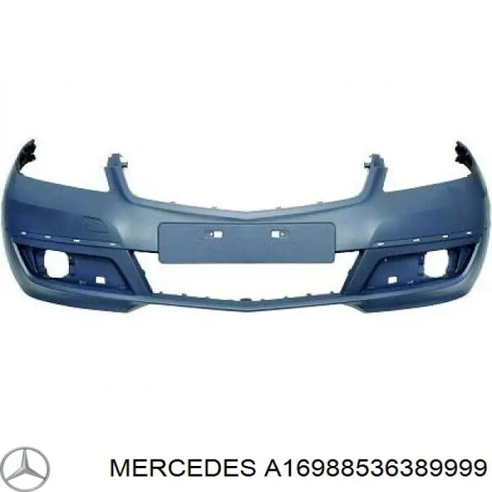 Передний бампер A16988536389999 Mercedes