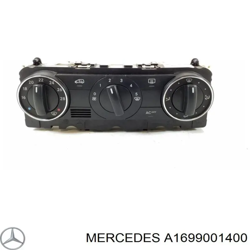 A1699001400 Mercedes блок управления режимами отопления/кондиционирования