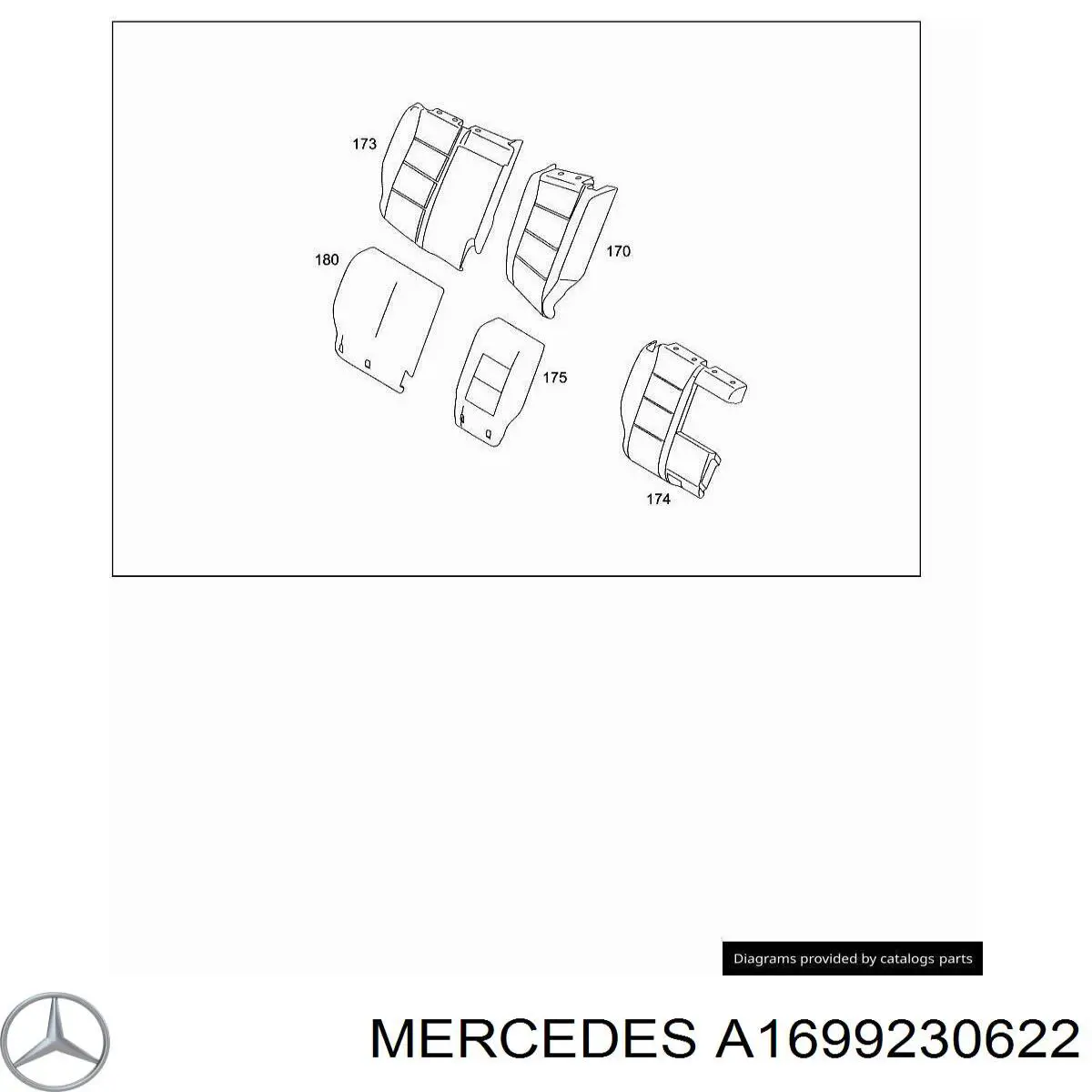 A1699230622 Mercedes 