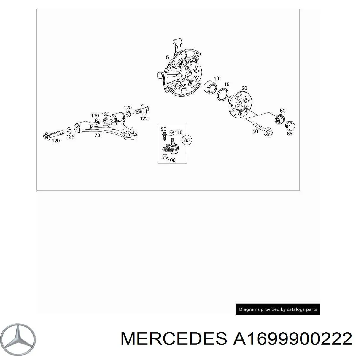  A1699900222 Mercedes