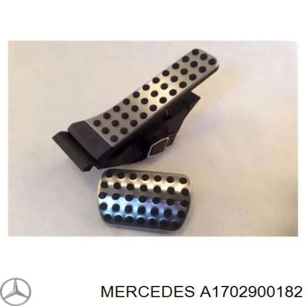 1702900182 Mercedes накладка педали тормоза