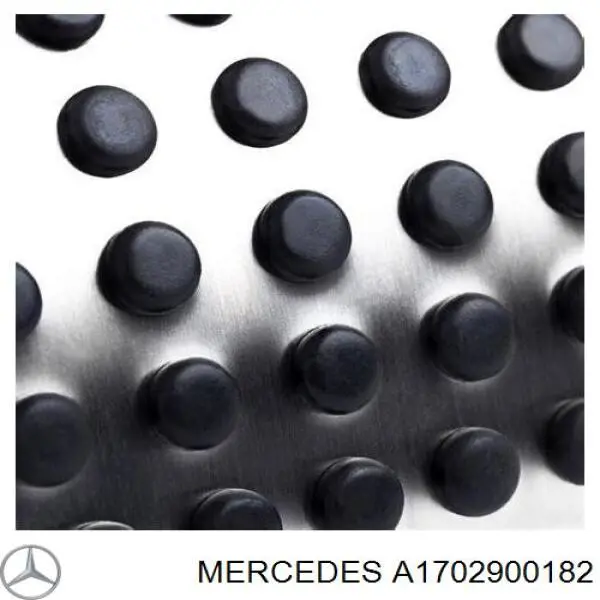 Купить A1702900182 Mercedes Накладка педали тормоза