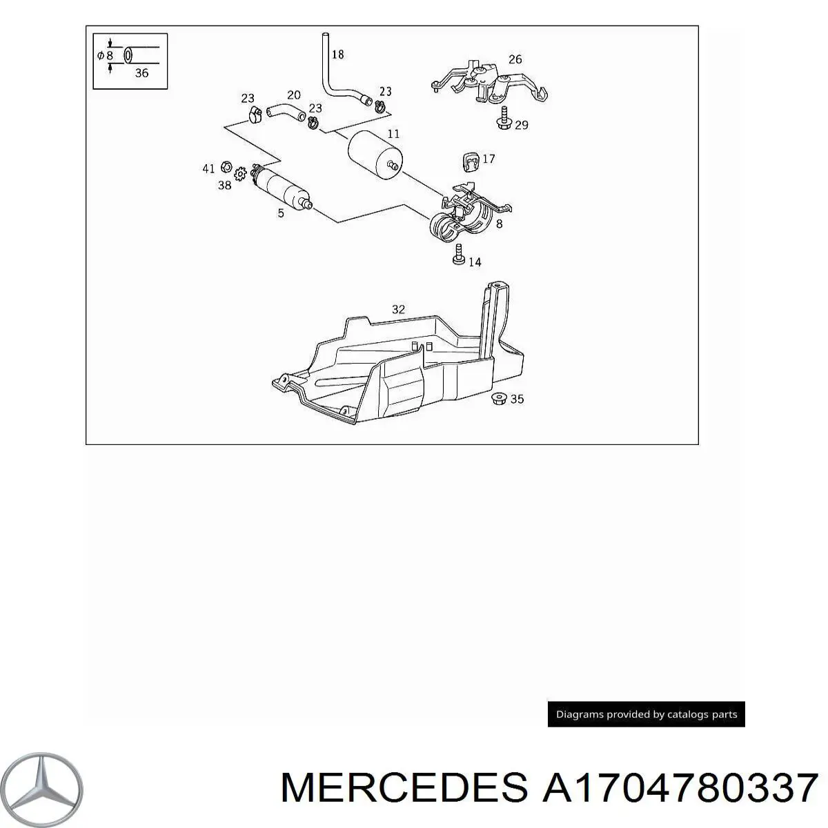 A1704780337 Mercedes 