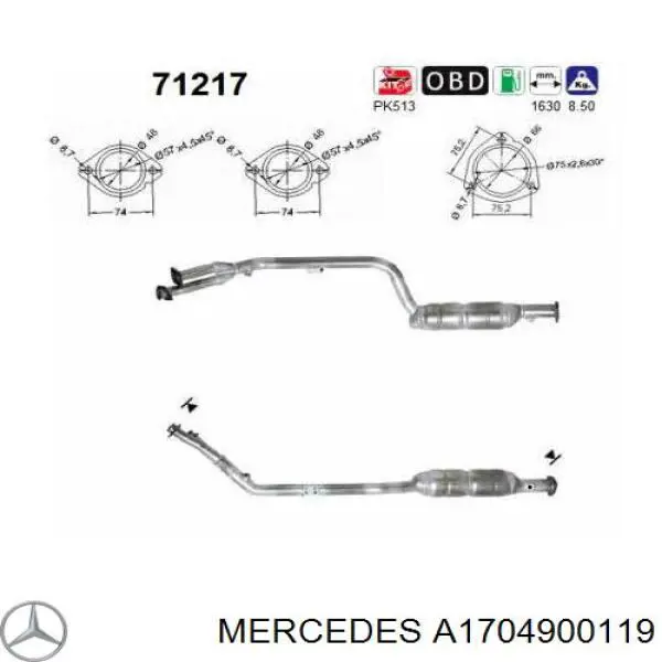 A1704900119 Mercedes 