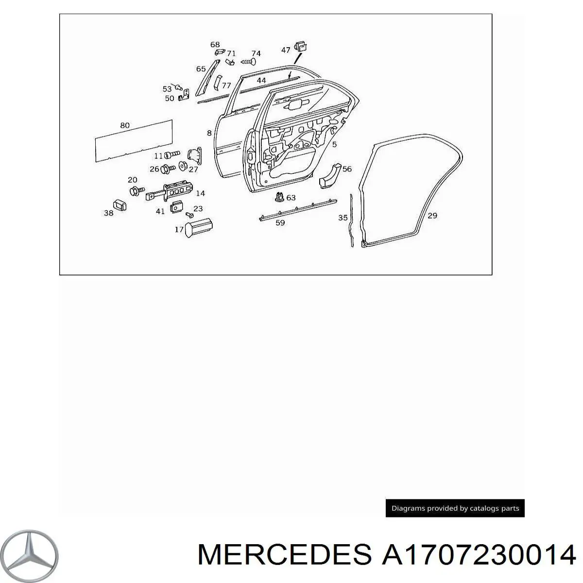 A1707230014 Mercedes