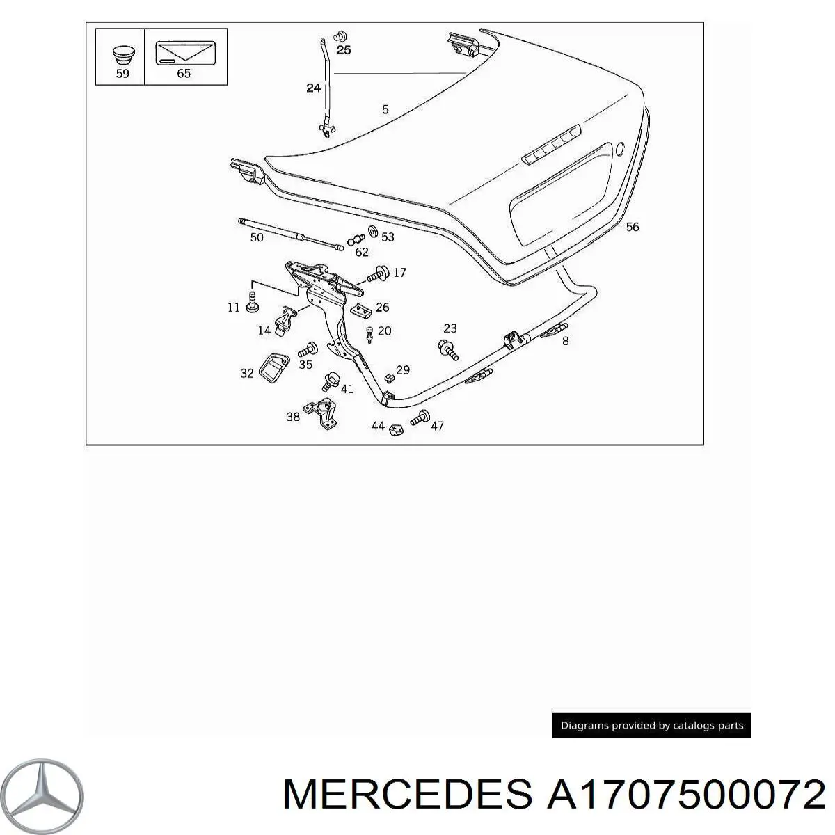 A1707500072 Mercedes 