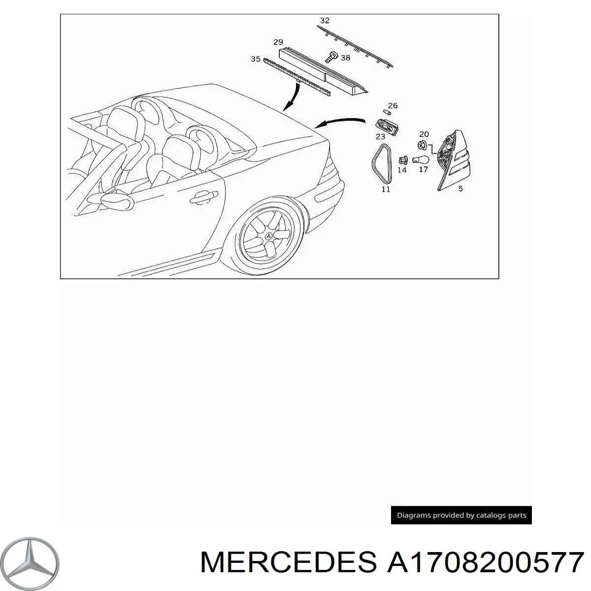 A1708200577 Mercedes 