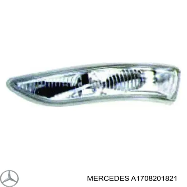 Pisca-pisca de espelho direito para Mercedes A (W168)