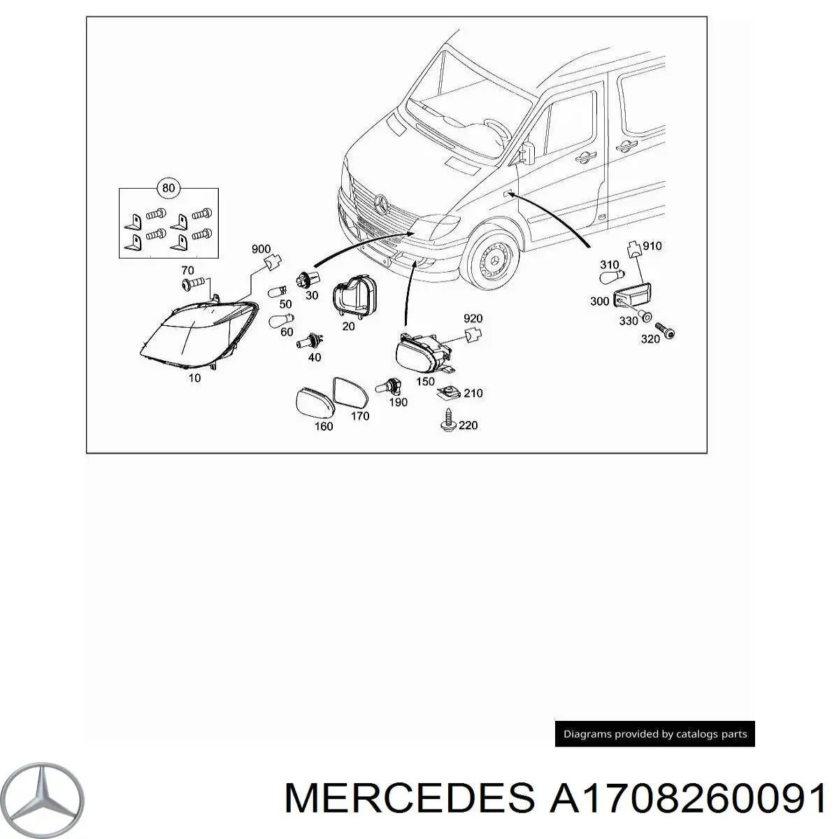 A1708260091 Mercedes 