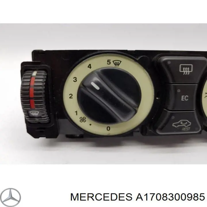1708300985 Mercedes блок управления режимами отопления/кондиционирования