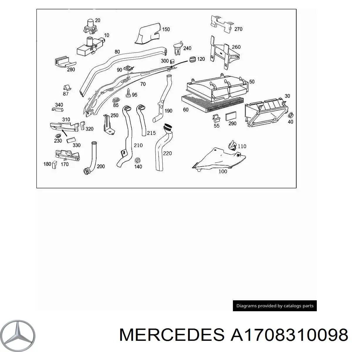 A1708310098 Mercedes 