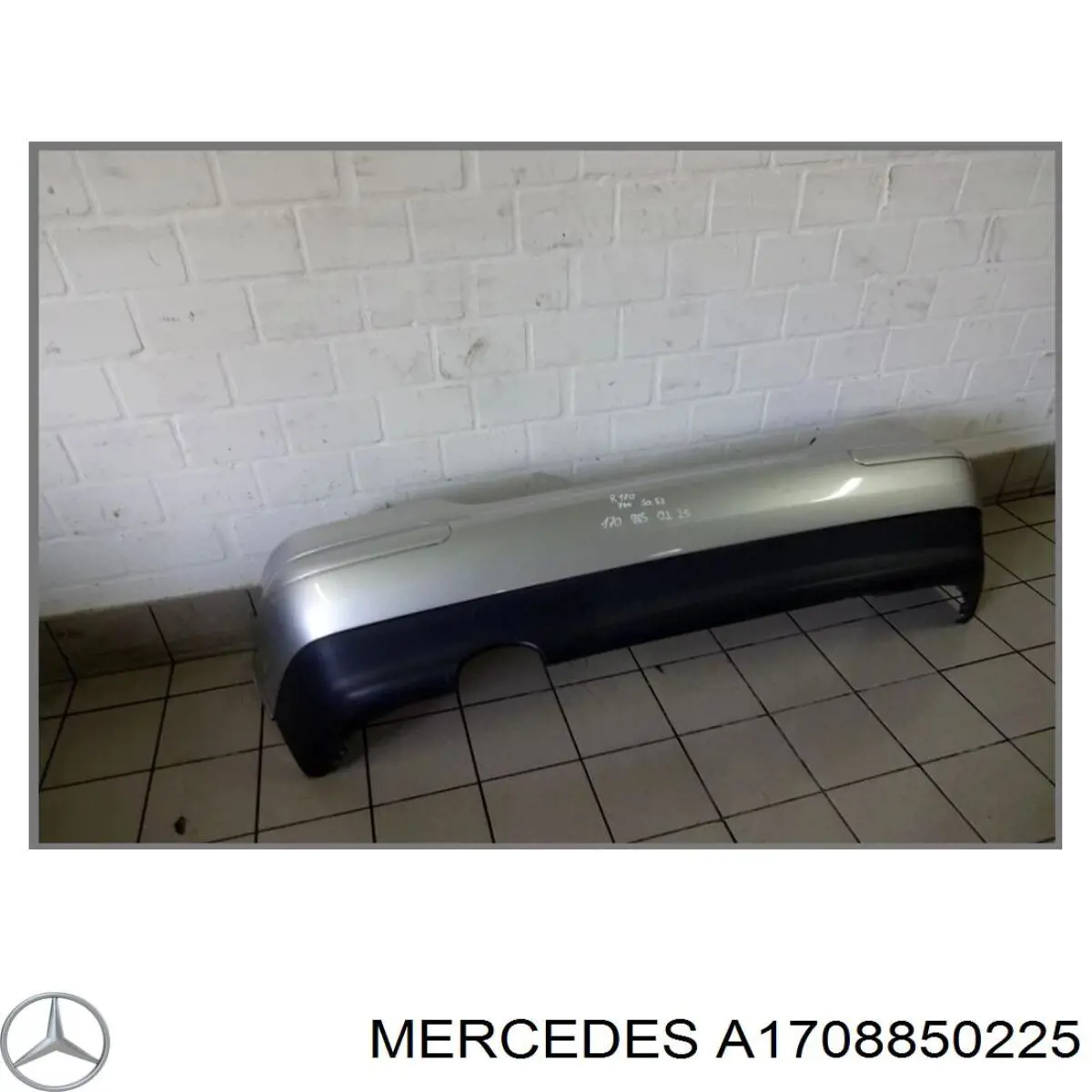 Купить A1708850225 Mercedes Нижняя часть заднего бампера