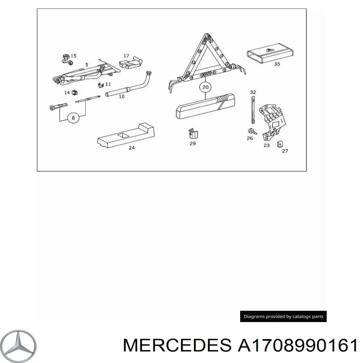 A1708990161 Mercedes 