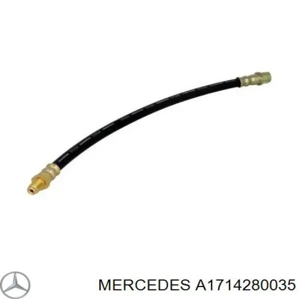 A1714280035 Mercedes шланг тормозной задний