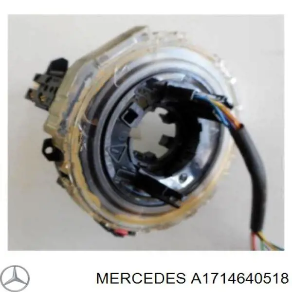 Anel AIRBAG de contato, cabo plano do volante Mercedes A1714640518 preço, a partir de 106,37 USD
