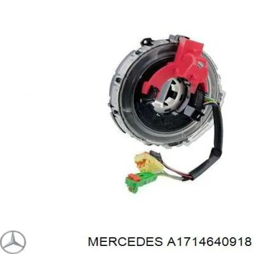 Anel AIRBAG de contato, cabo plano do volante Mercedes A1714640918 preço, a partir de 105,88 USD