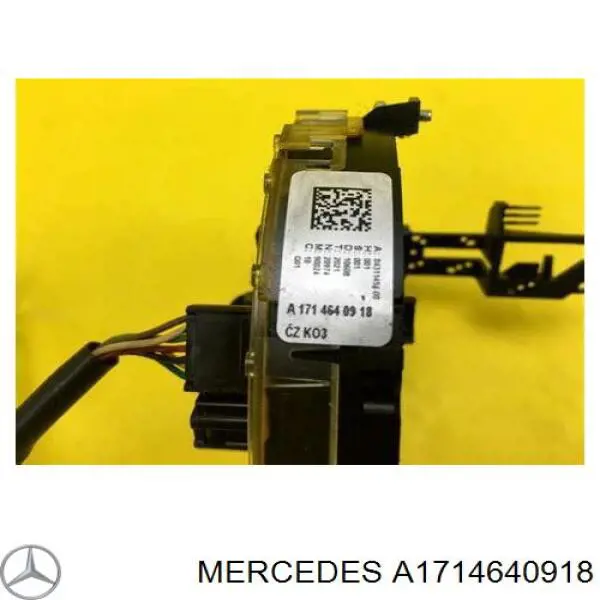 Anel AIRBAG de contato, cabo plano do volante A1714640918 Mercedes