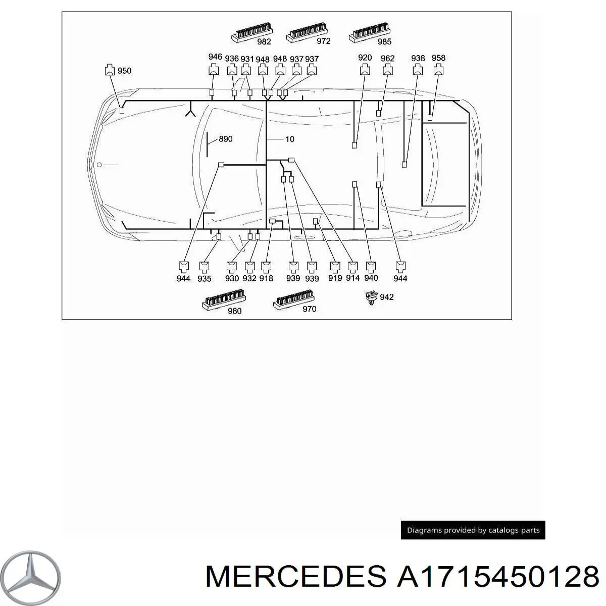 Купить 1715450128 Mercedes 