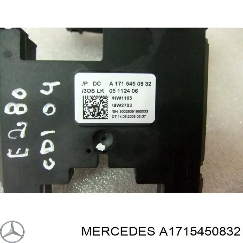 Датчик угла поворота руля A1715450832 Mercedes