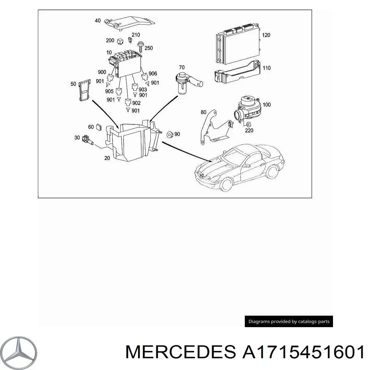 A1715451601 Mercedes 