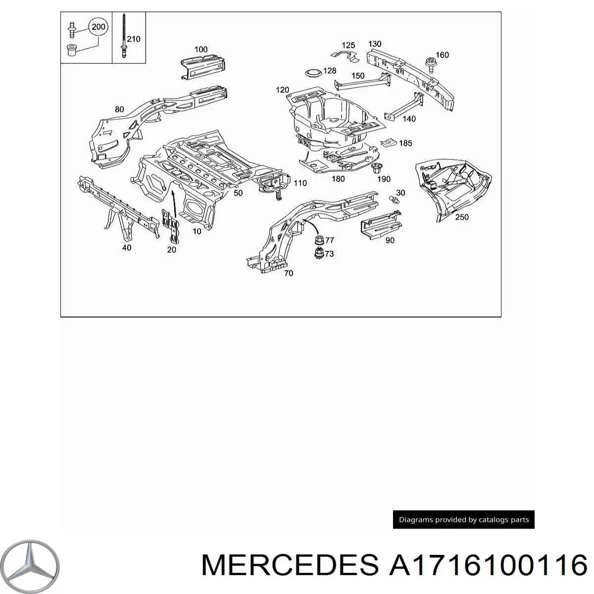 A1716100116 Mercedes 