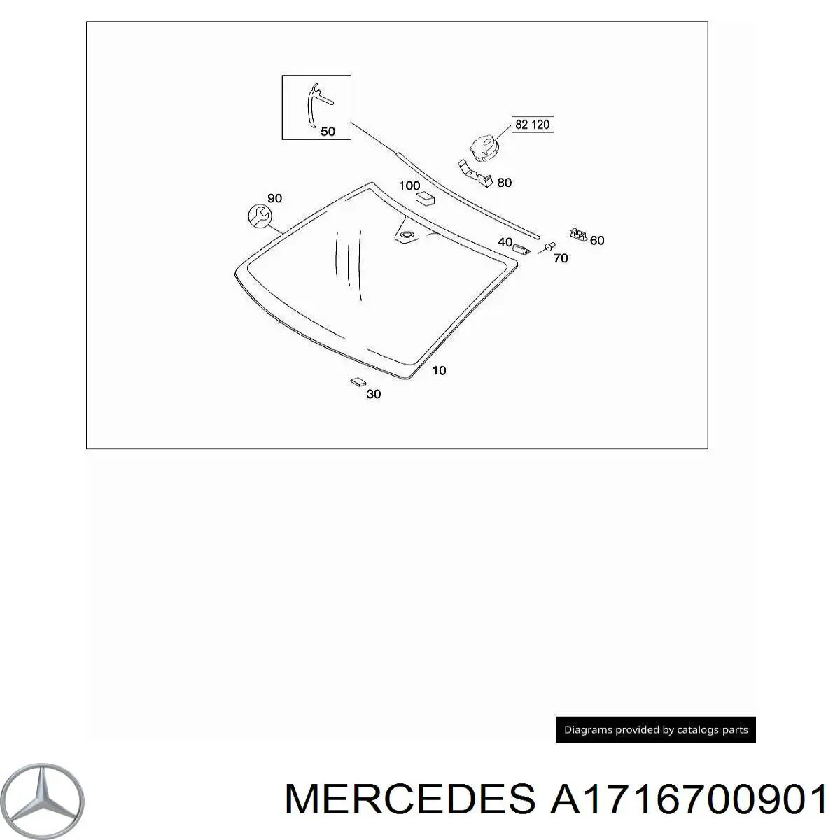 A1716700901 Mercedes 