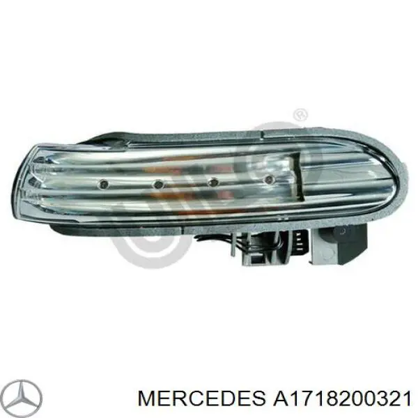 A1718200321 Mercedes Повторитель поворота левого зеркала