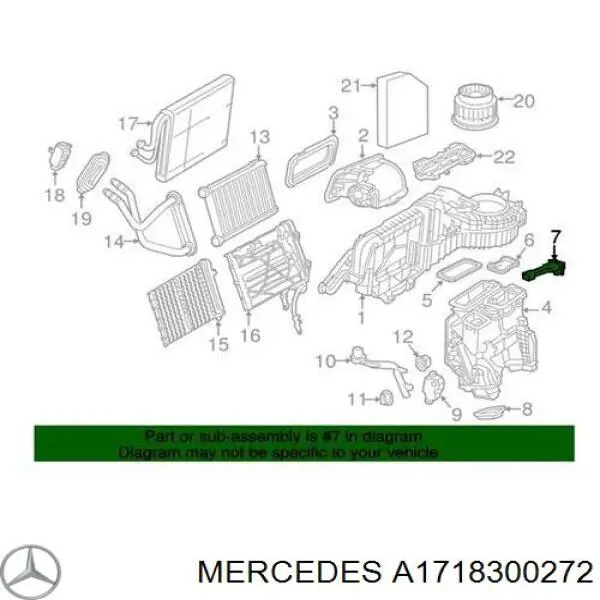 A1718300272 Mercedes 