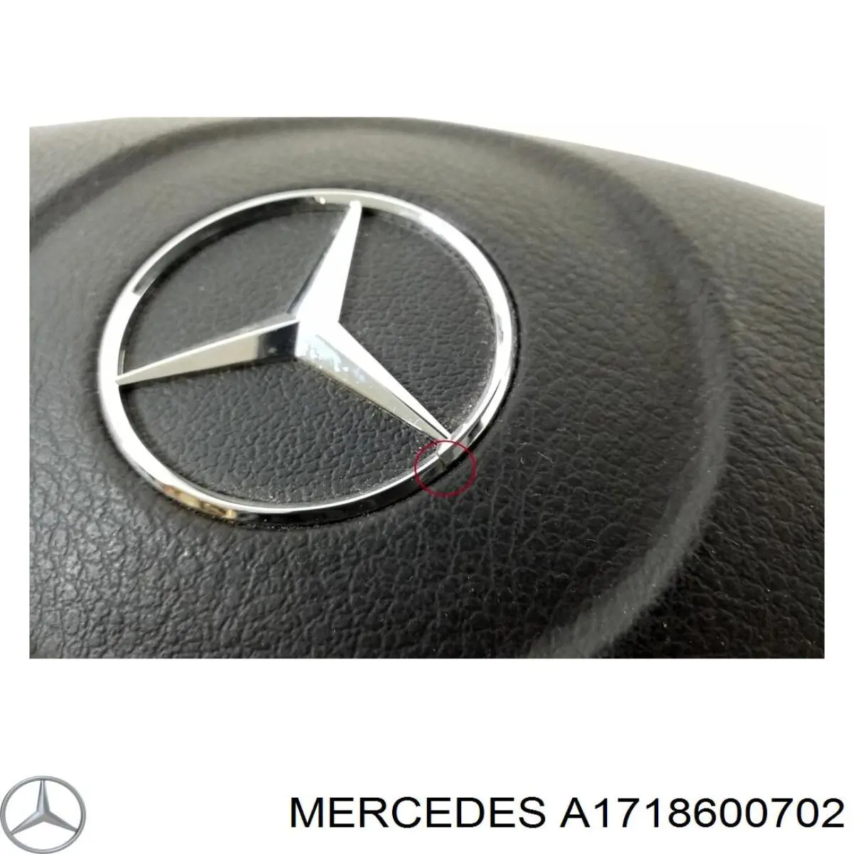 A1718600702 Mercedes Подушка безопасности водителя