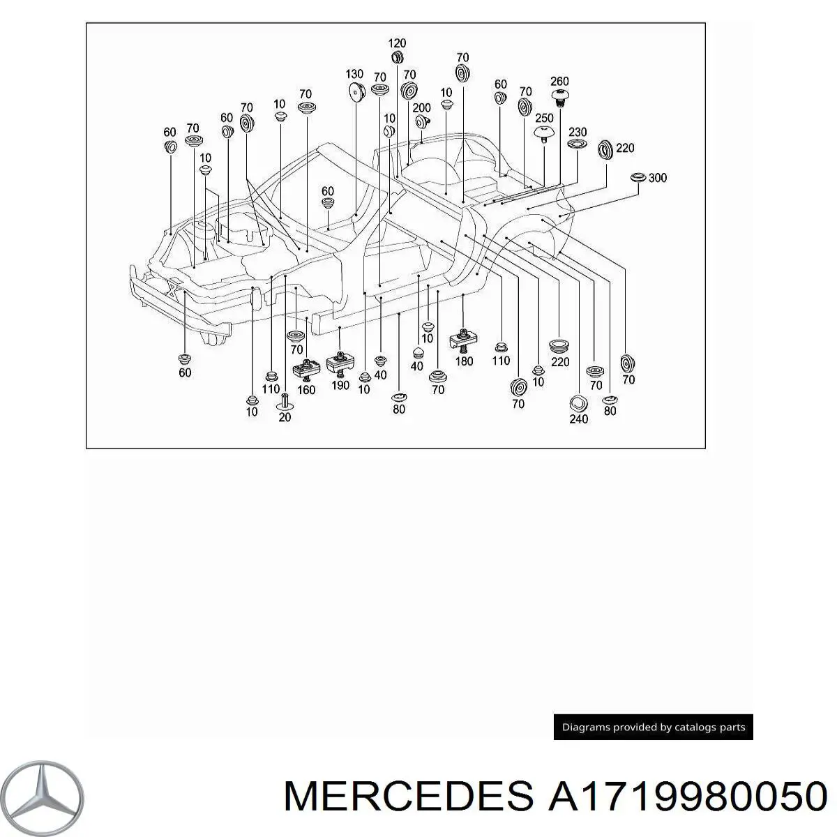  A1719980050 Mercedes