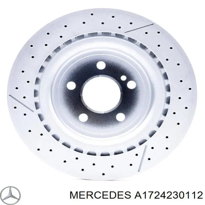 Тормозные диски A1724230112 Mercedes