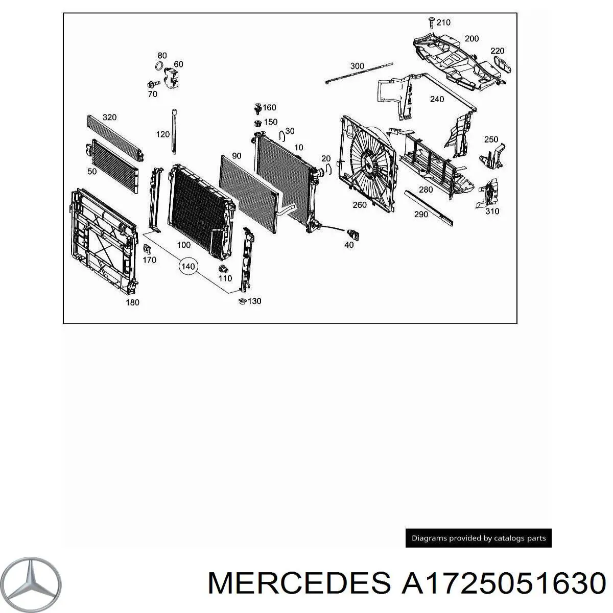 A1725051630 Mercedes 