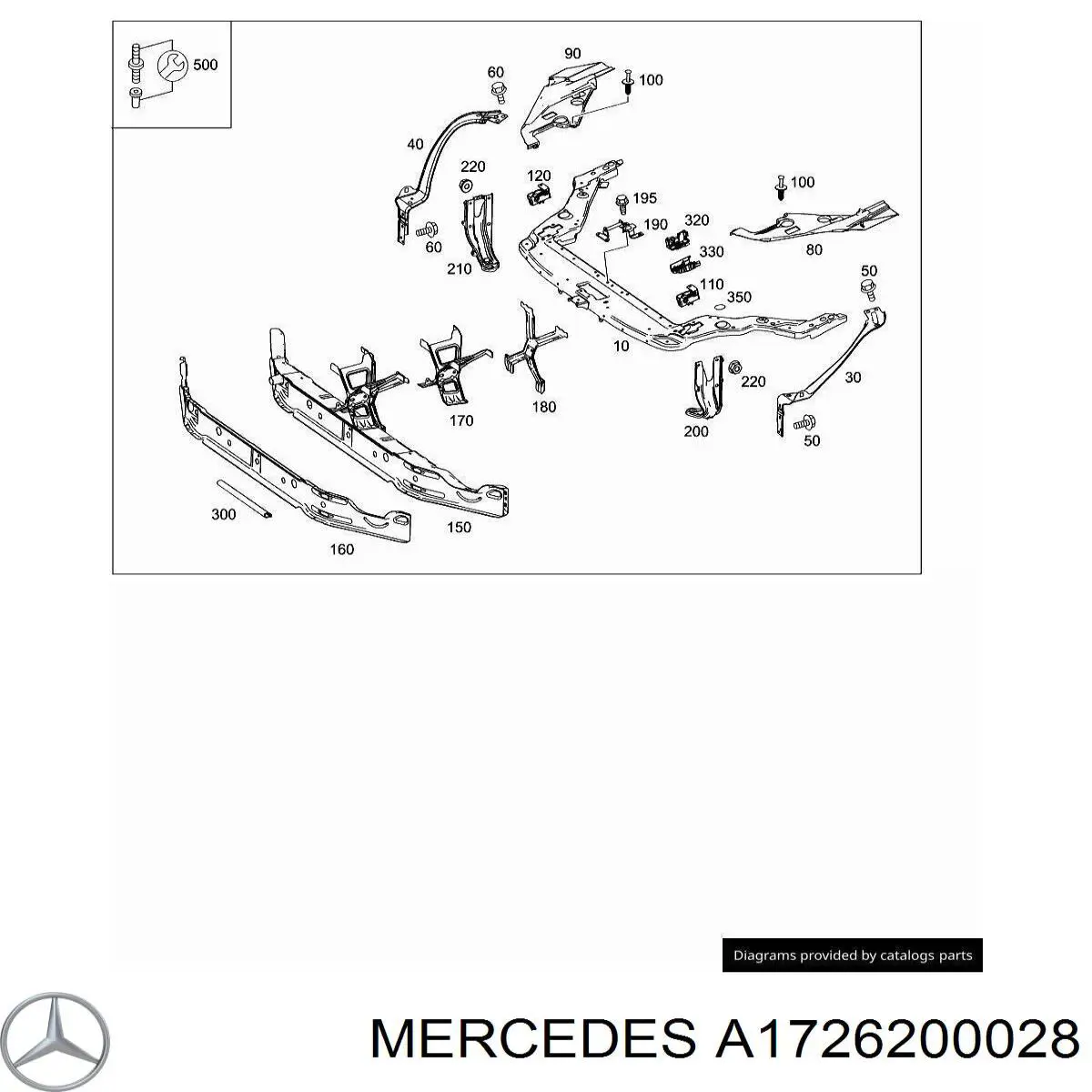 A1726200028 Mercedes 