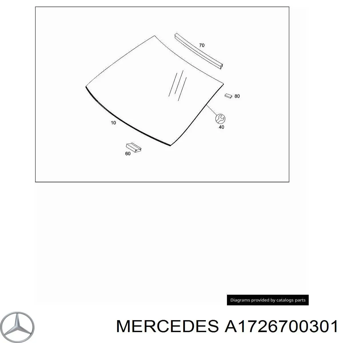 A1726700301 Mercedes 