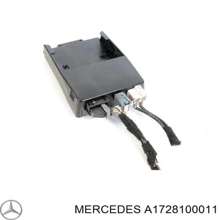 Блок управления навигацией на Mercedes GLK (X204)