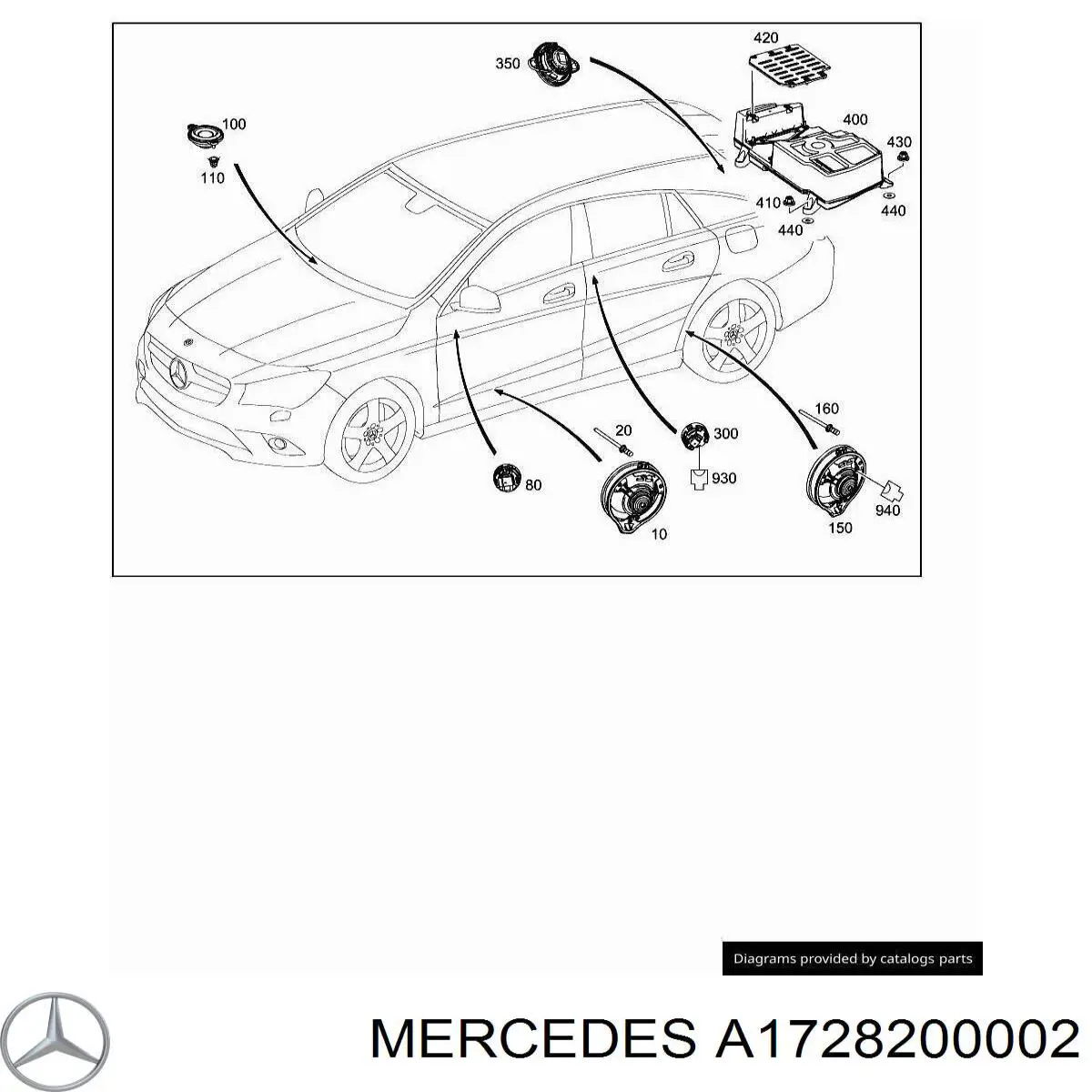 A1728200002 Mercedes 