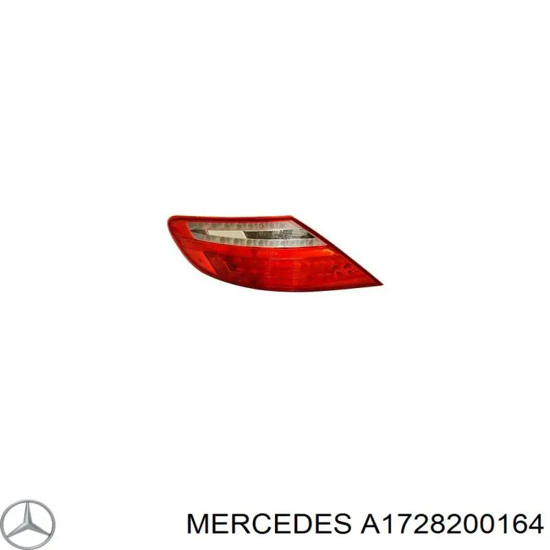 A1728200164 Mercedes Задний левый стоп