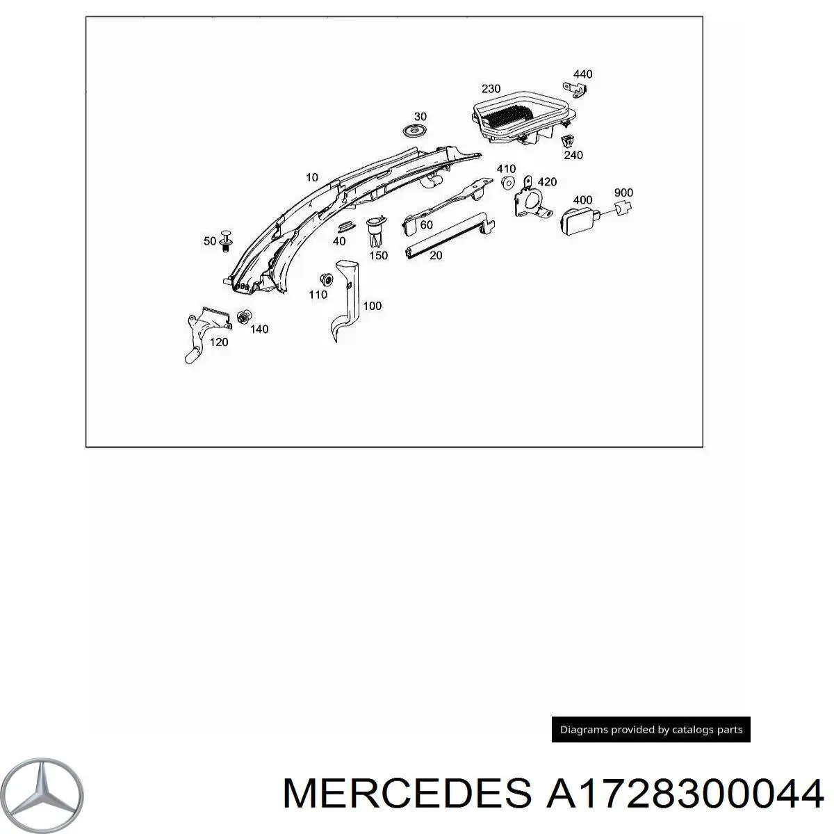 A1728300044 Mercedes 